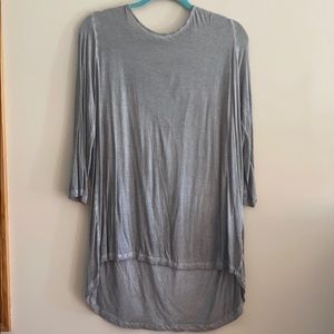 Aj by AndreaJovine plus size gray tunic 1X